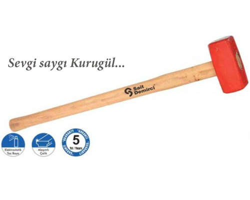 SAİT DEMİRCİ BALYOZ SAPLI 3 KİLO